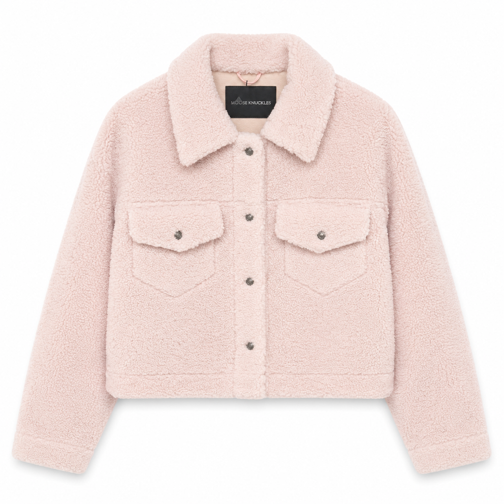 Moose knuckles Woman Jacket Pelo Pink