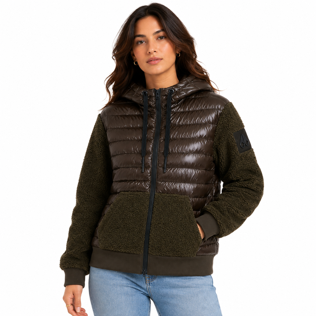 Moose knuckles Woman Jacket Semi Padded Black