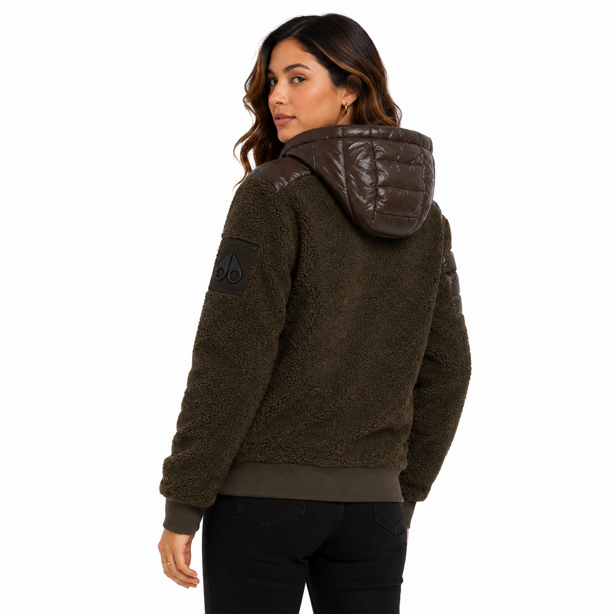 Moose knuckles Woman Jacket Semi Padded Black