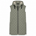 Moose knuckles Woman Sleeveless Long Vest Green