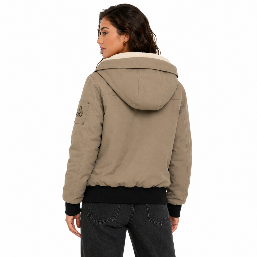 Moose knuckles Woman Jacket Padded Green