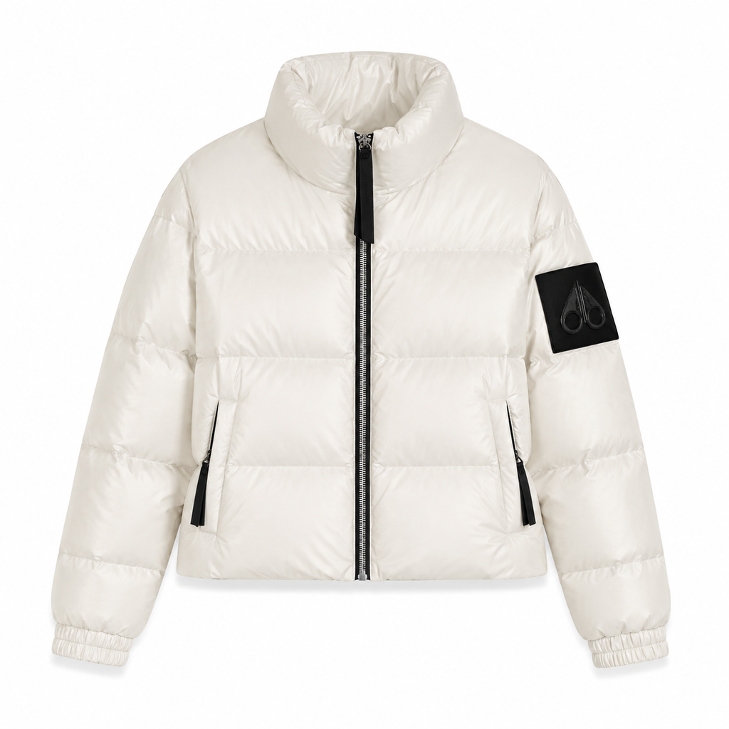 Moose knuckles Woman Down Jacket Puffer White