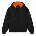 Moose knuckles Woman Sweatshirt Funny Black