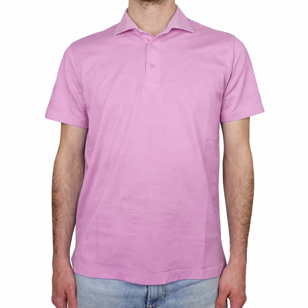 Loro Piana Fabric Man Pink Polo