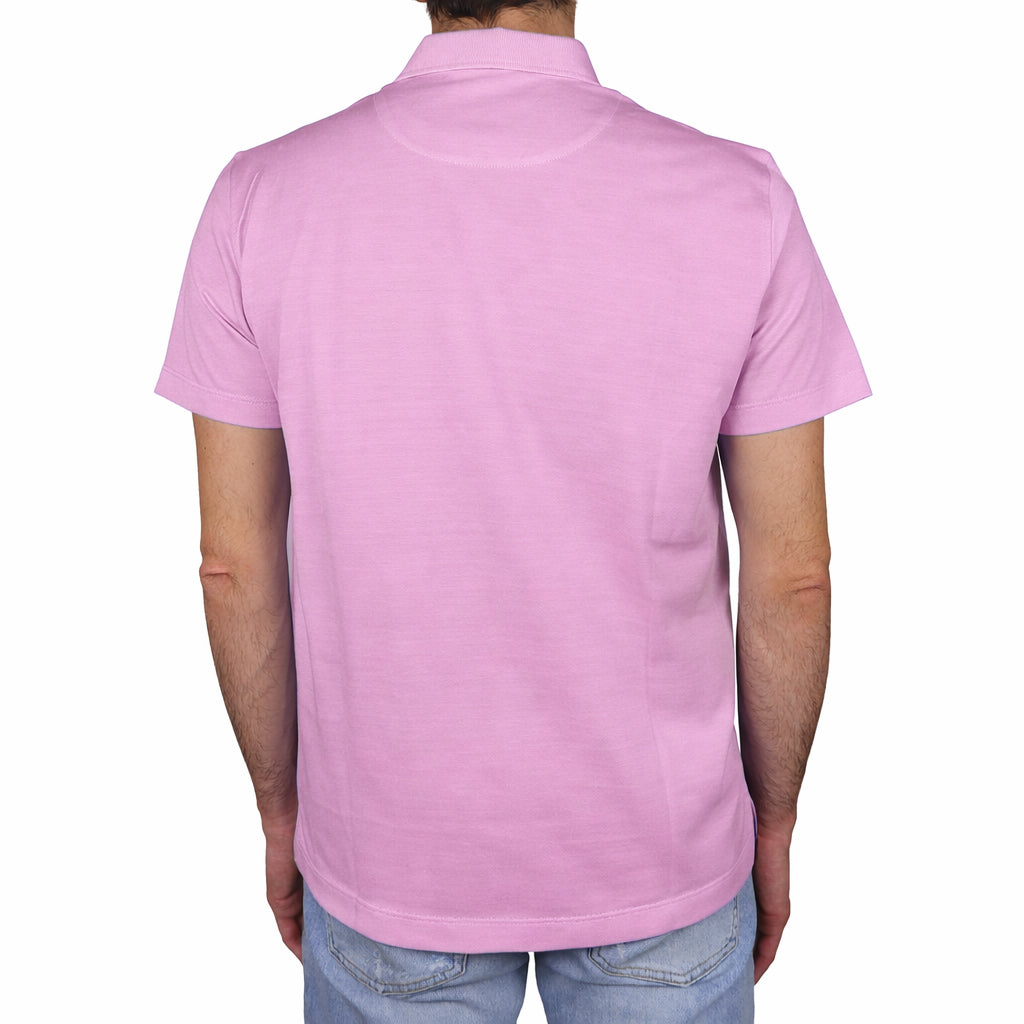 Loro Piana Fabric Man Pink Polo