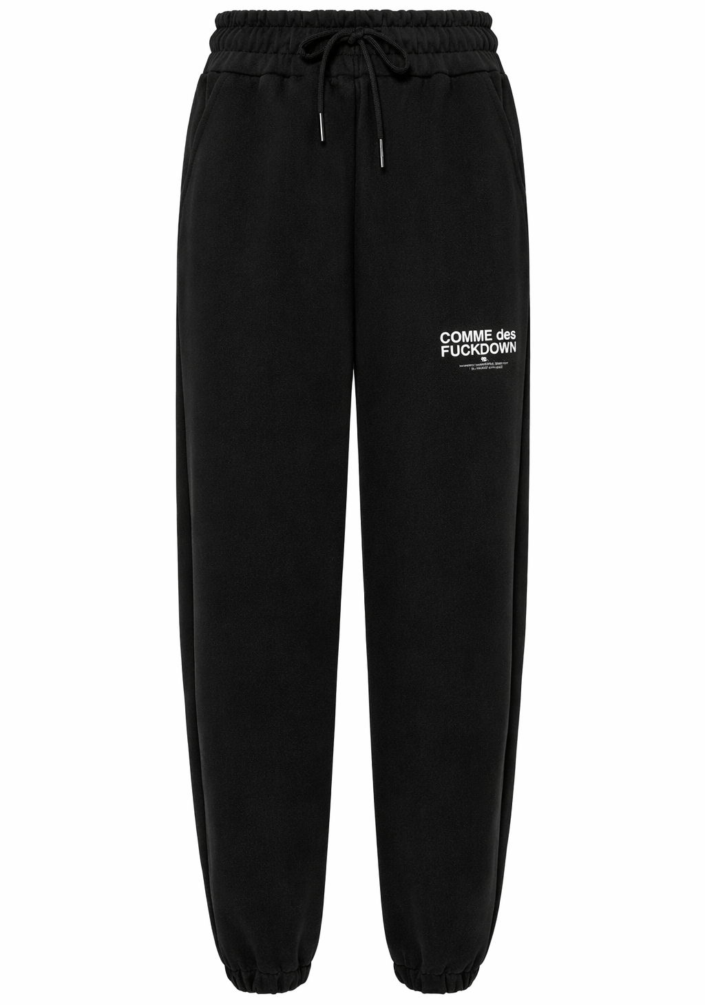 pantaloni felpa stampa logo