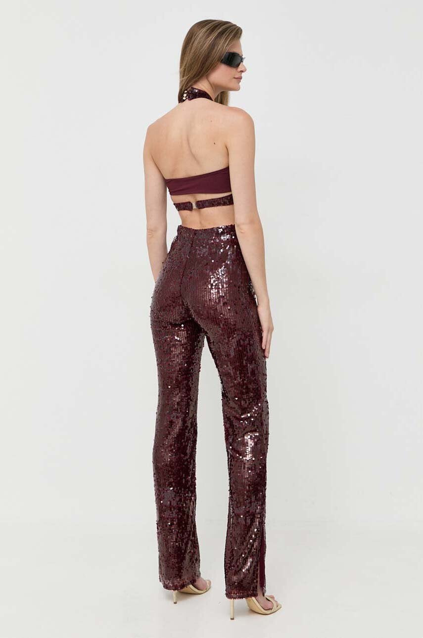 tuta paillettes bordeaux