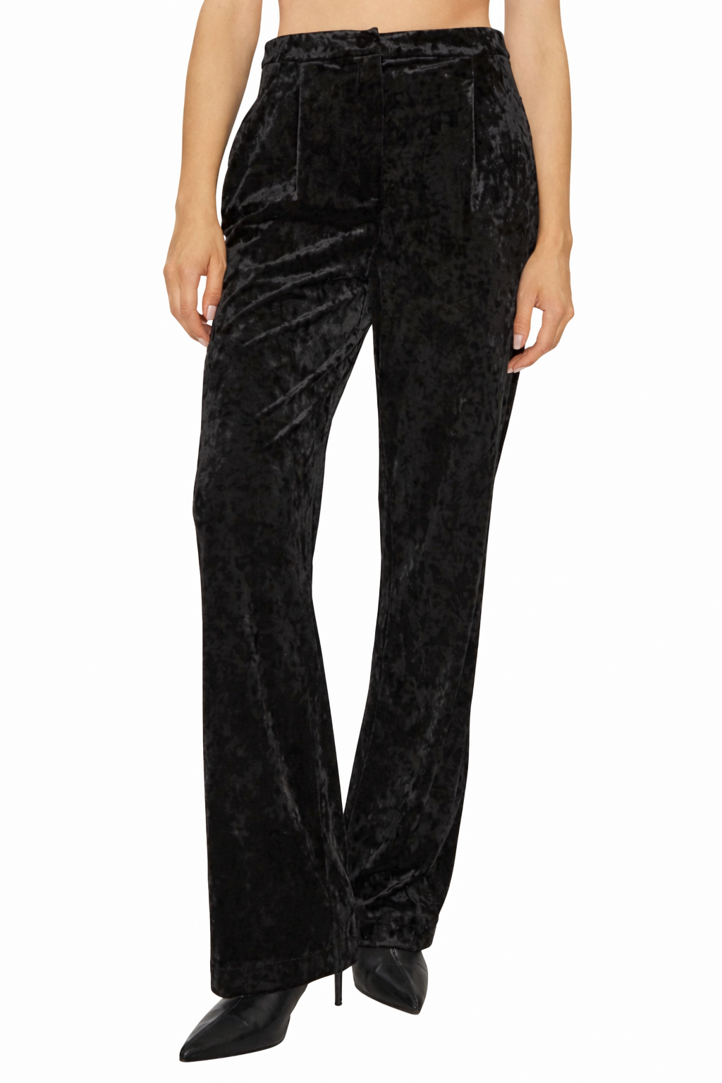 pantaloni velluto nero