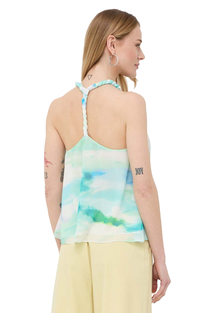 camicia top aquatic camu