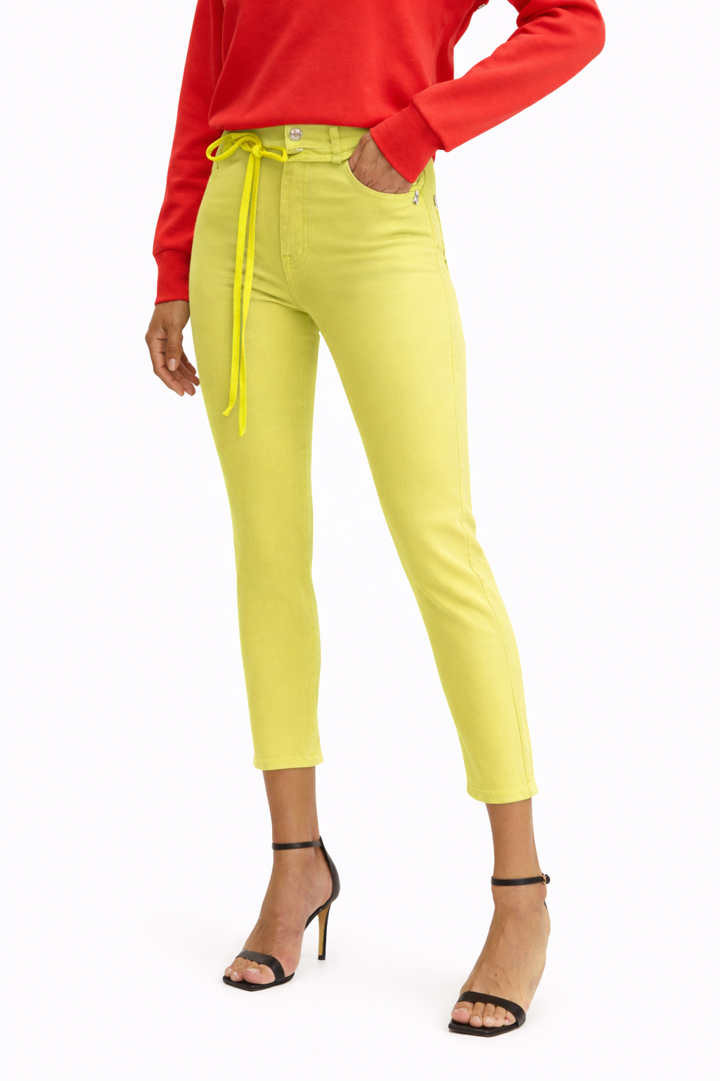 Patrizia Pepe Woman Yellow Trousers