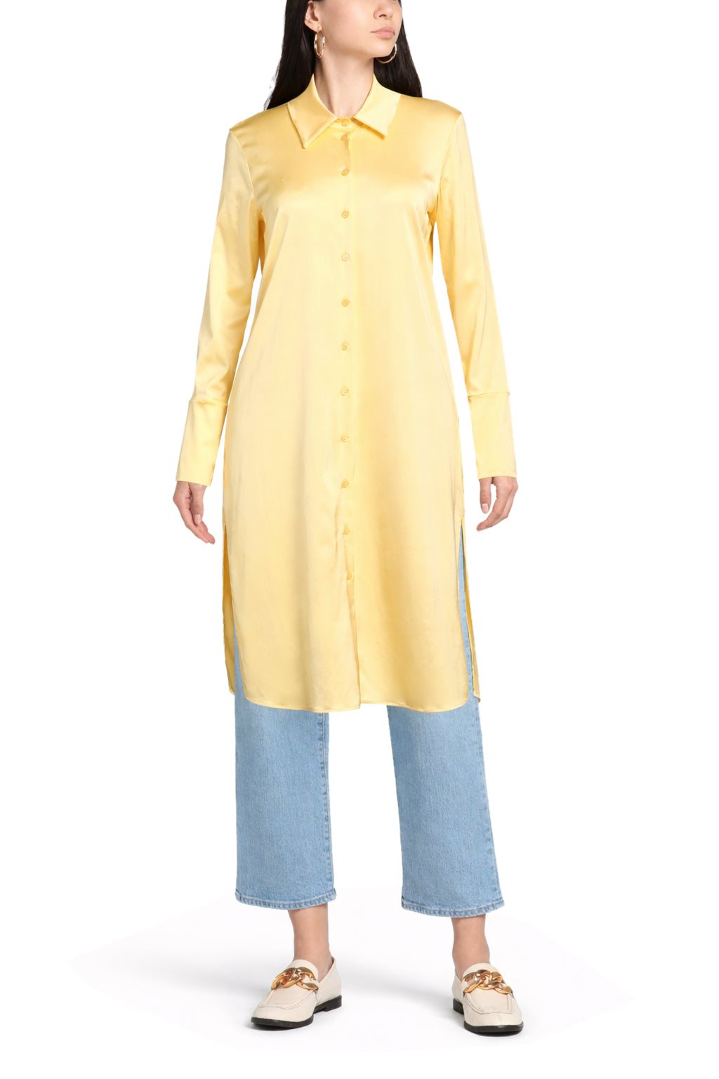 abito chemisier clarity yellow