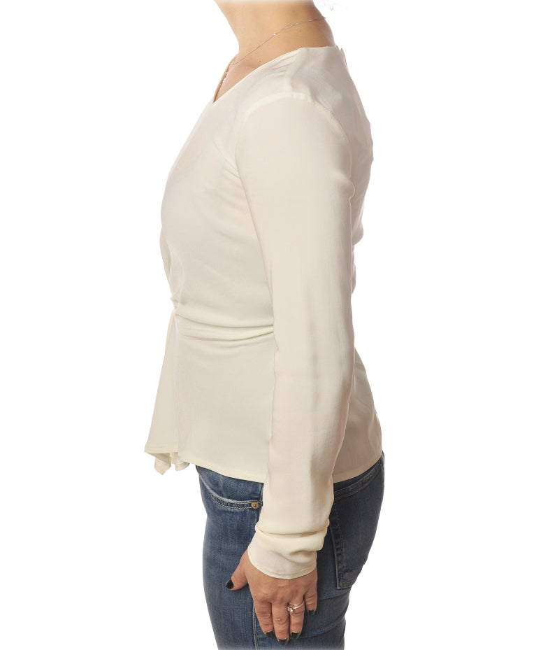 blusa taglio incrociato