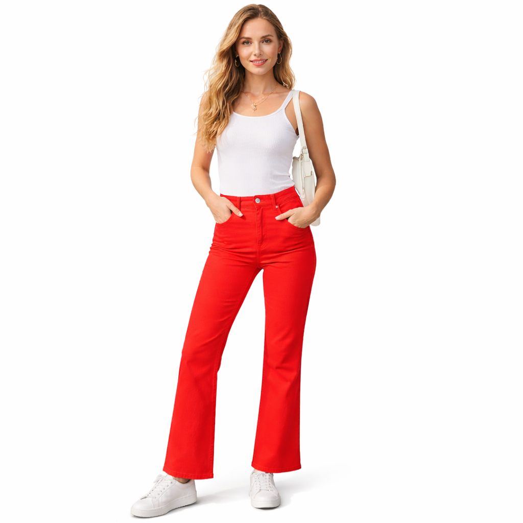 pantaloni rossi