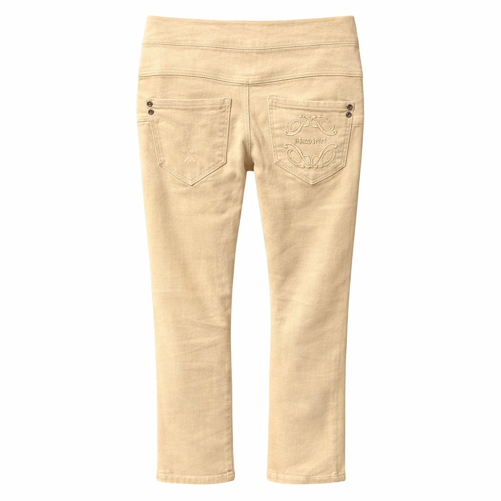 pantaloni beige
