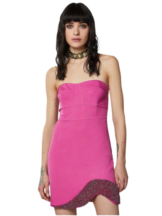 Patrizia Pepe Woman Fuchsia Dress