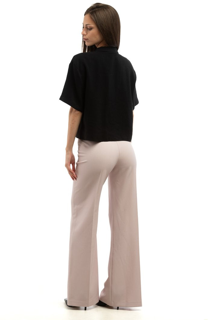 pantaloni lilac tulle