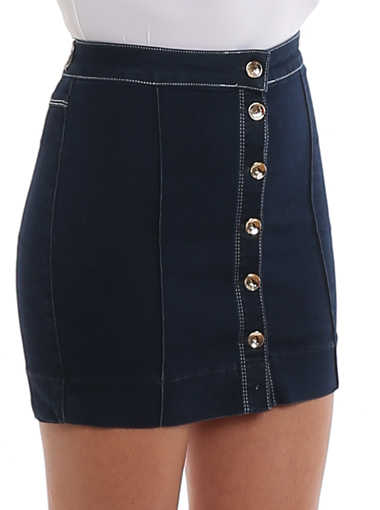 Patrizia Pepe Woman Minigonna Dark Skirts Blue