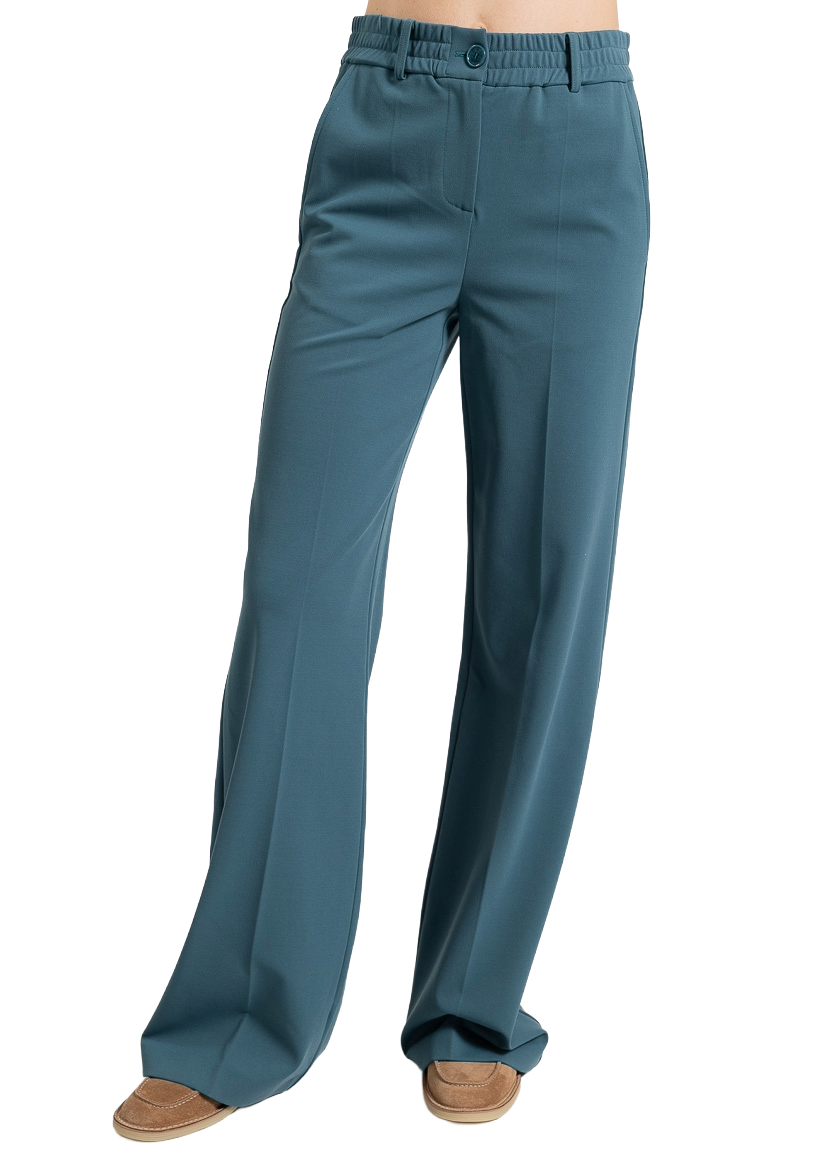 pantaloni mineral green