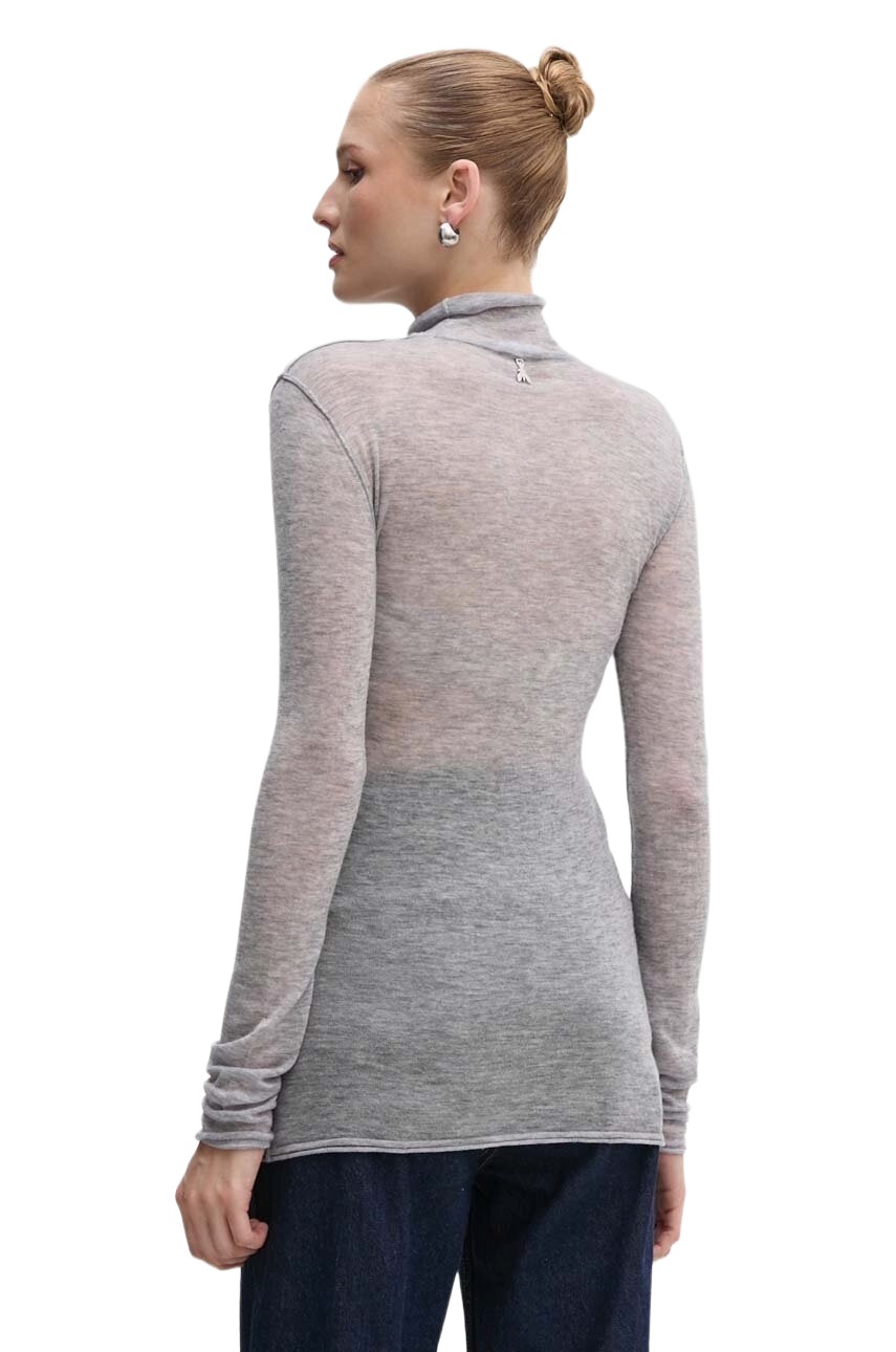 maglia grigio melange