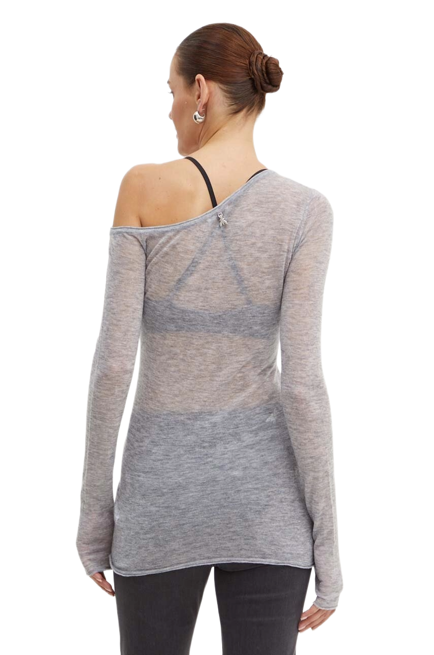 maglia grigio melange