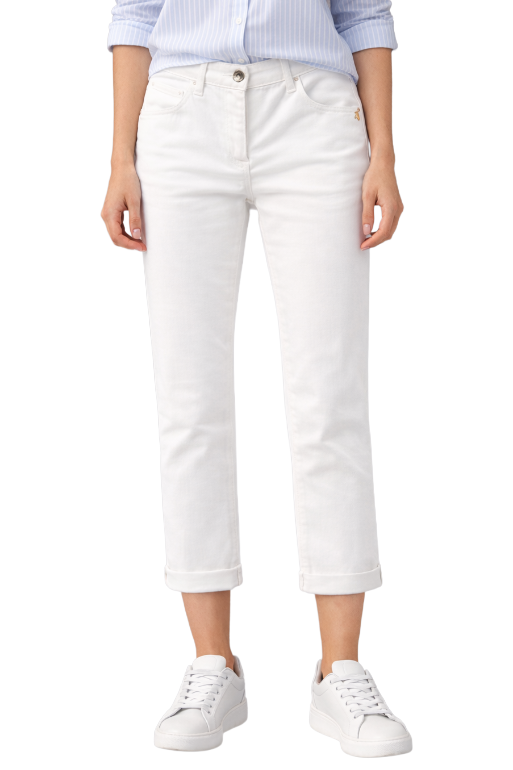 Patrizia Pepe Woman White Trousers