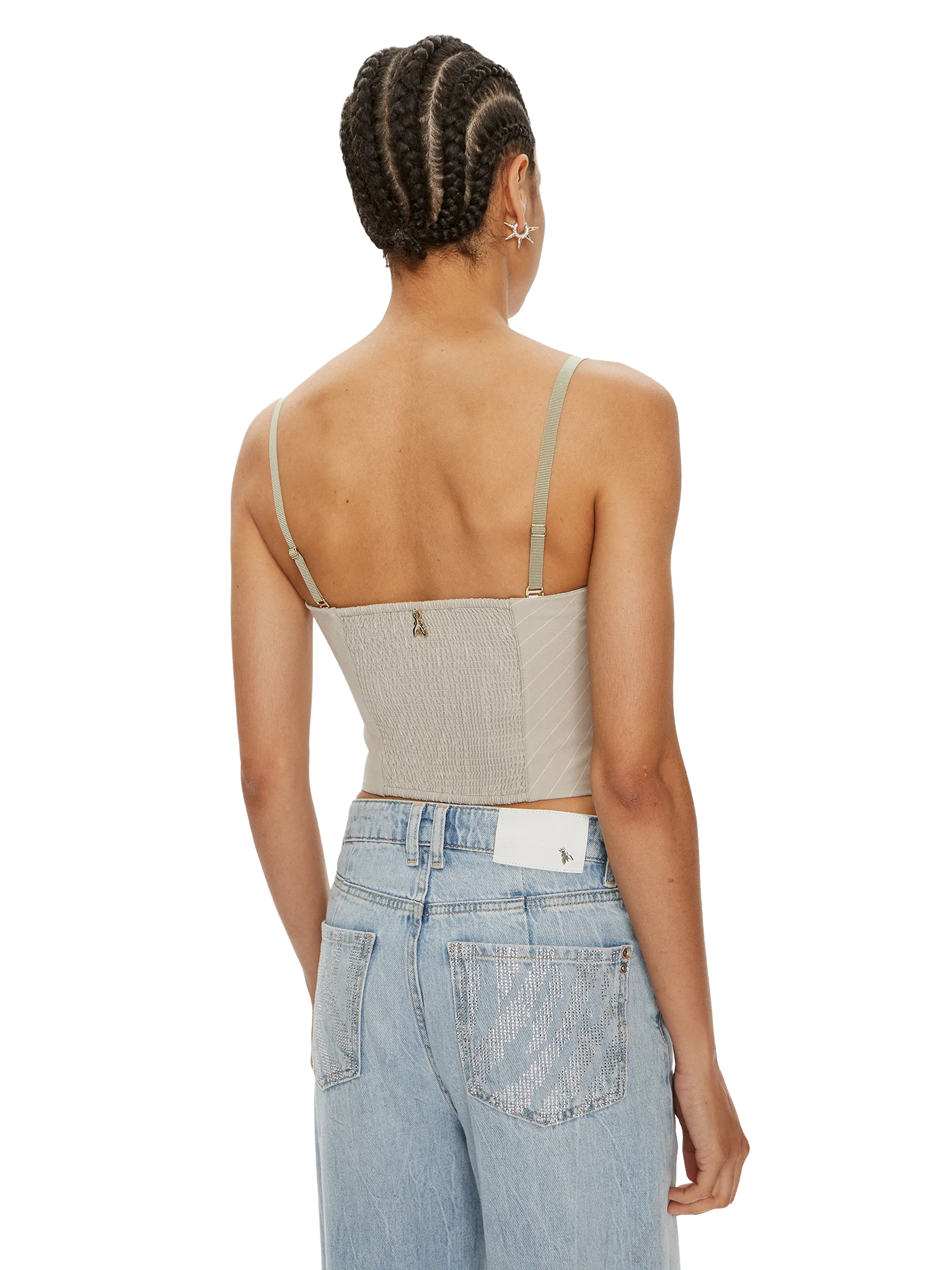 Patrizia Pepe Woman Grey T-shirt & Top