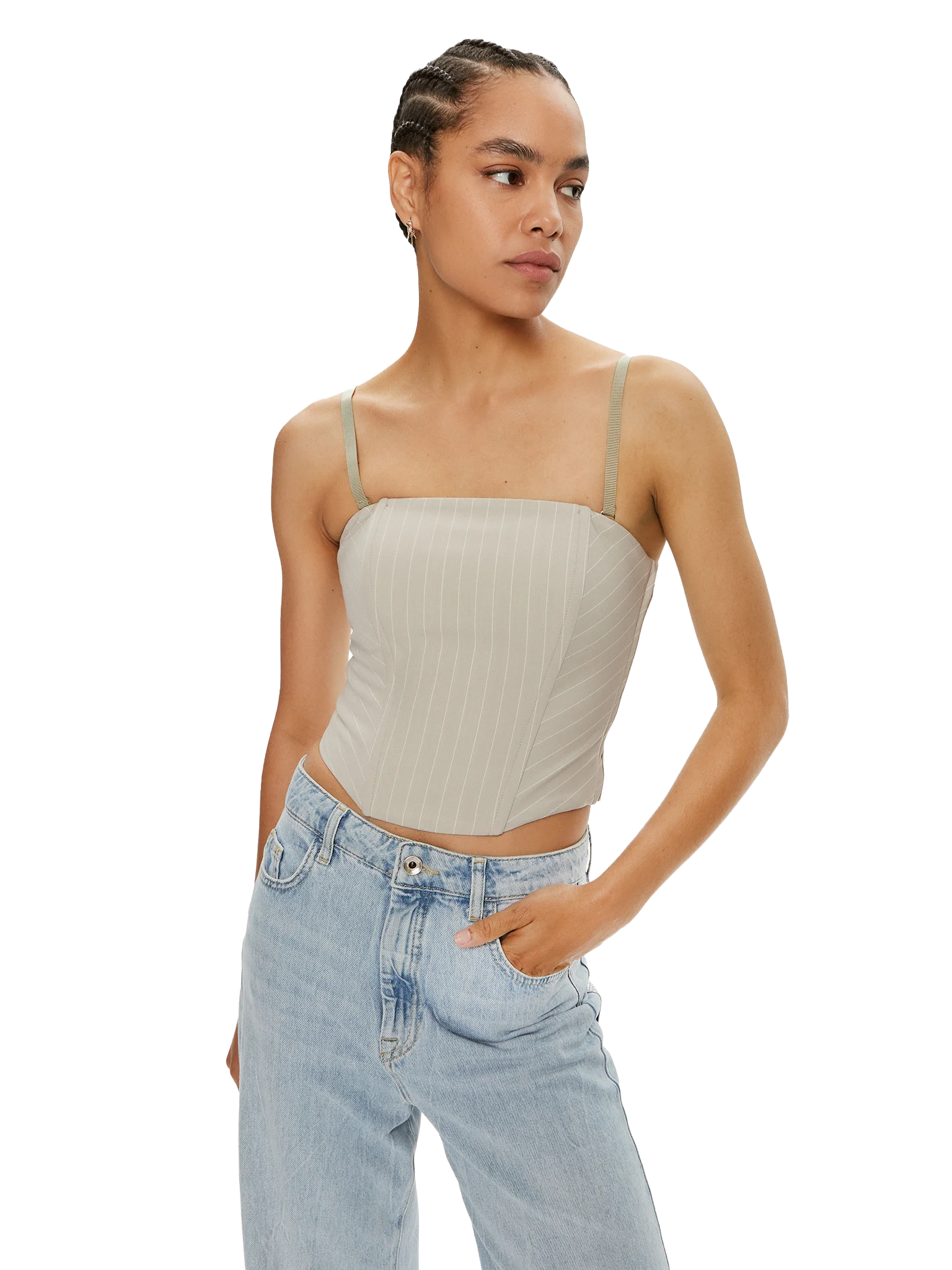 Patrizia Pepe Woman Grey T-shirt & Top