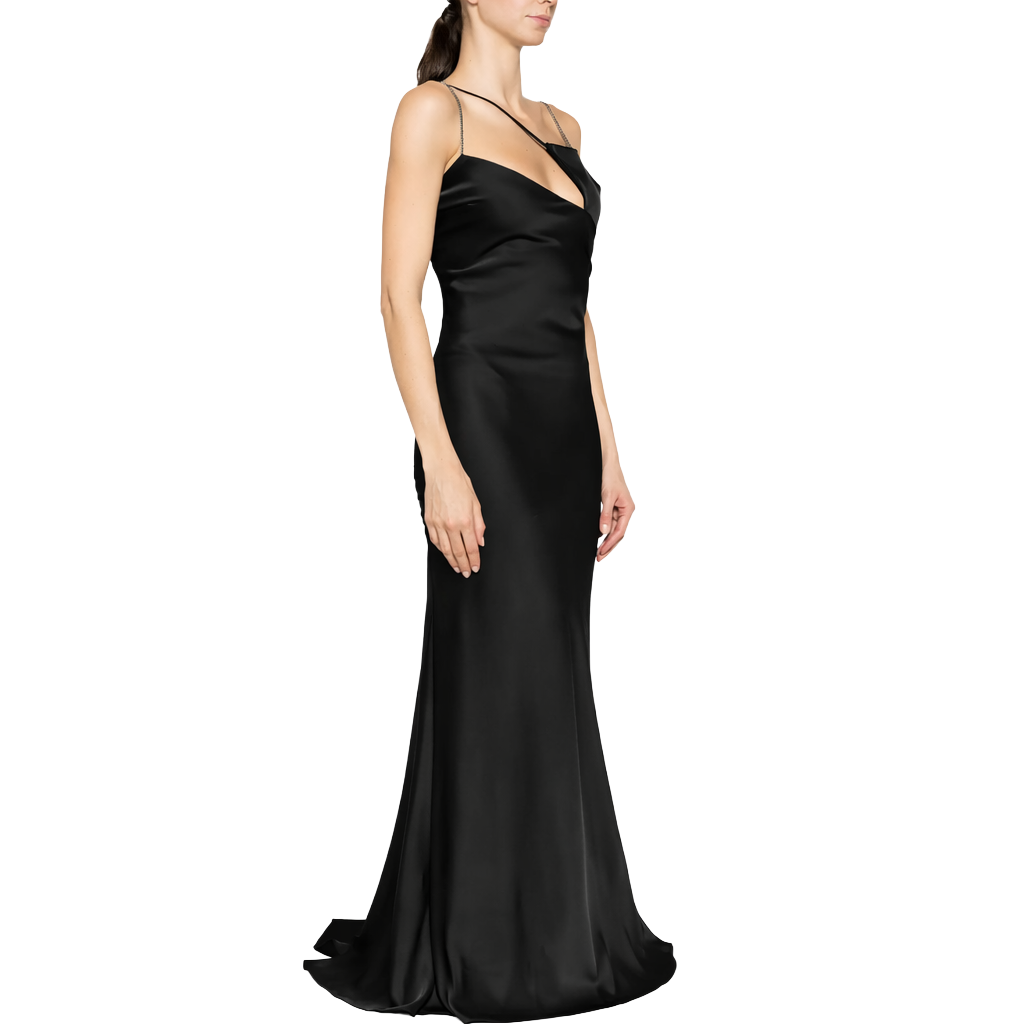 The Attico Woman Black Dress