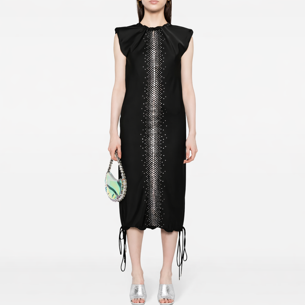 The Attico Woman Black Dress
