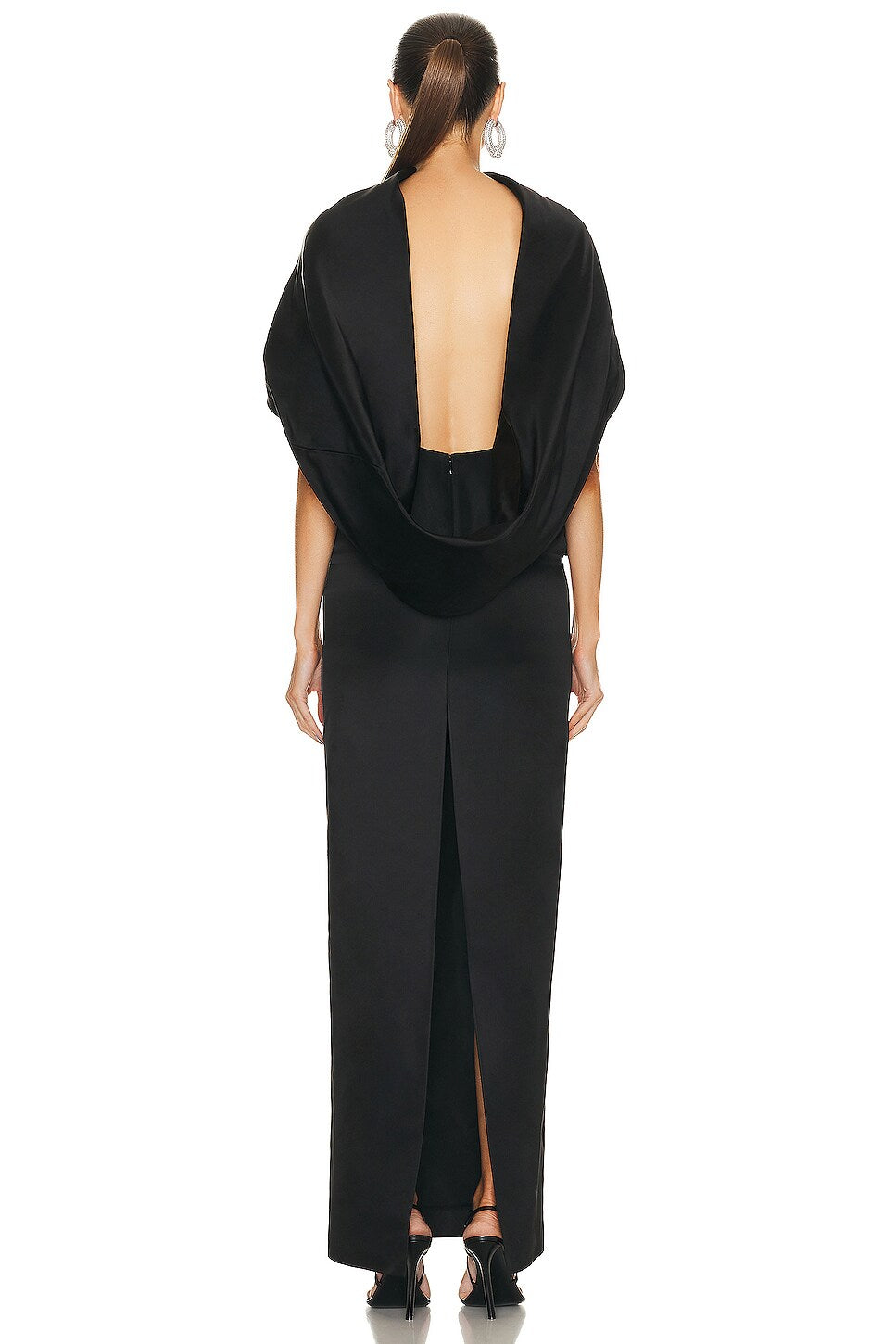 The Attico Woman Dress Long Black