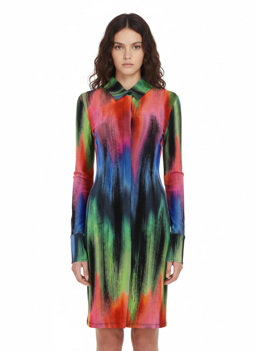 The Attico Woman Multicolor Dress