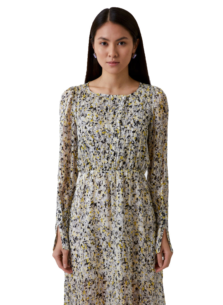 abito abstract camu print