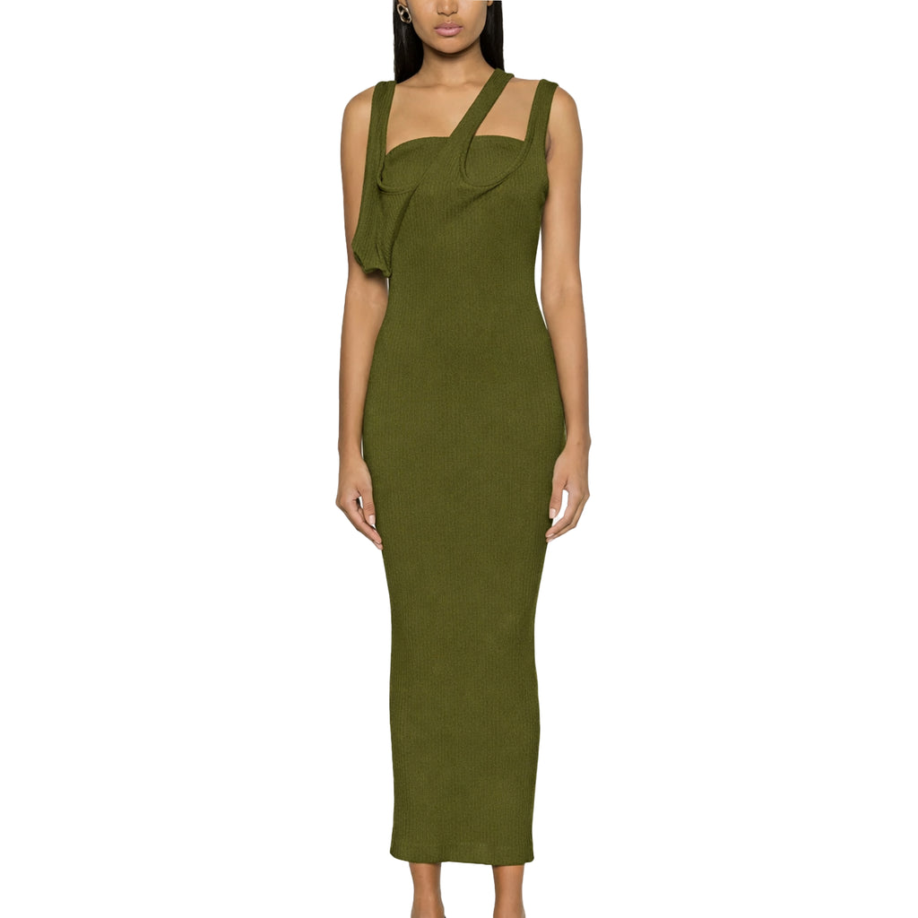 The Attico Woman Green Dress