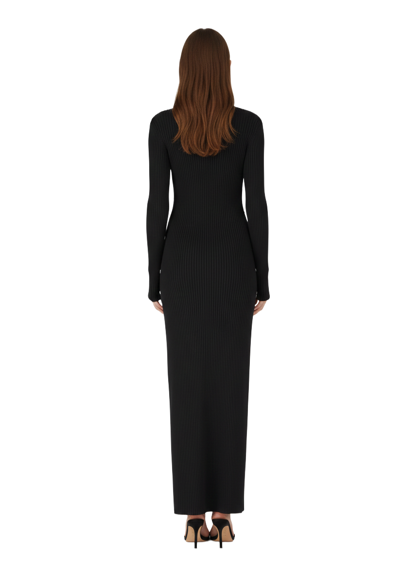 The Attico Woman Black Dress