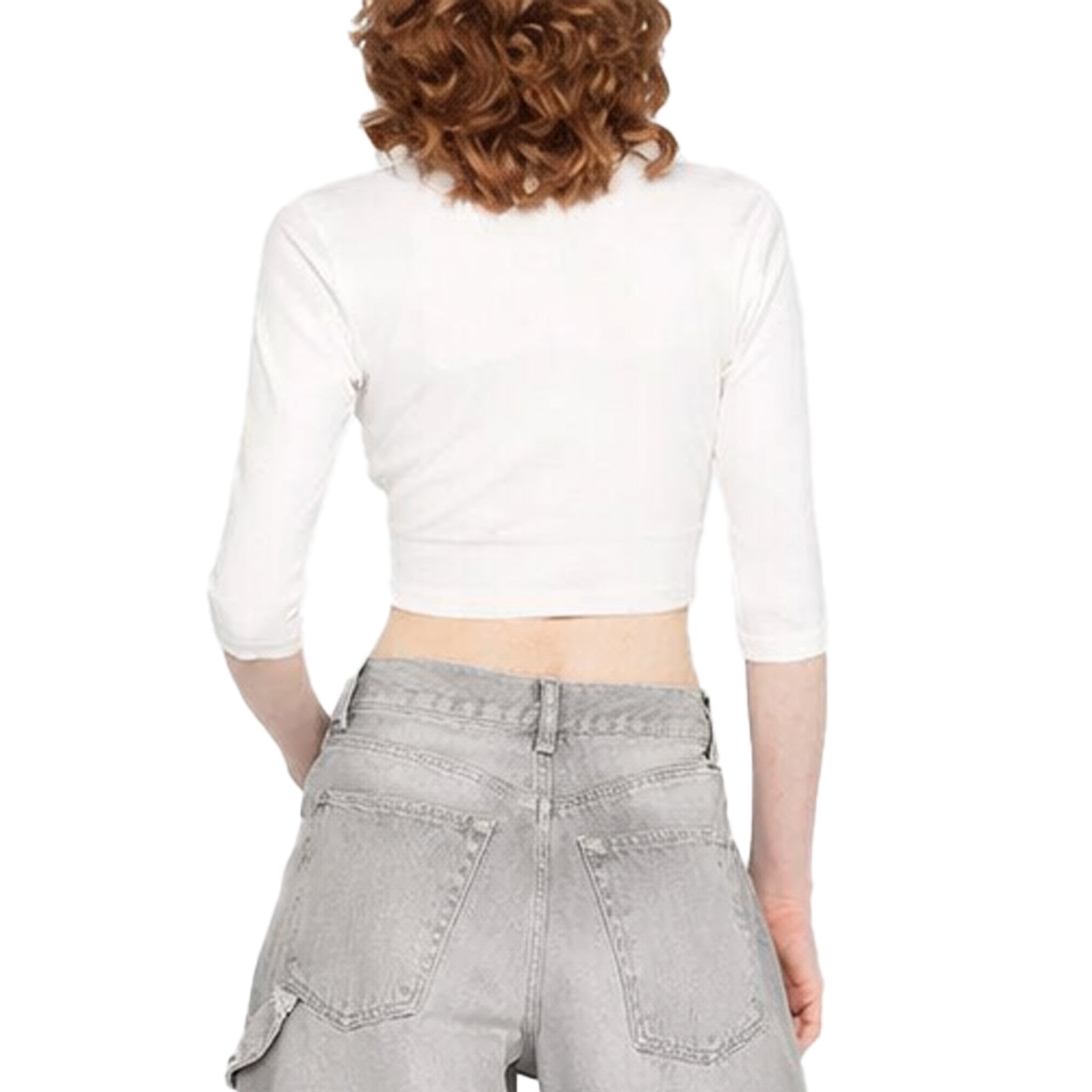The Attico Woman White Sweaters