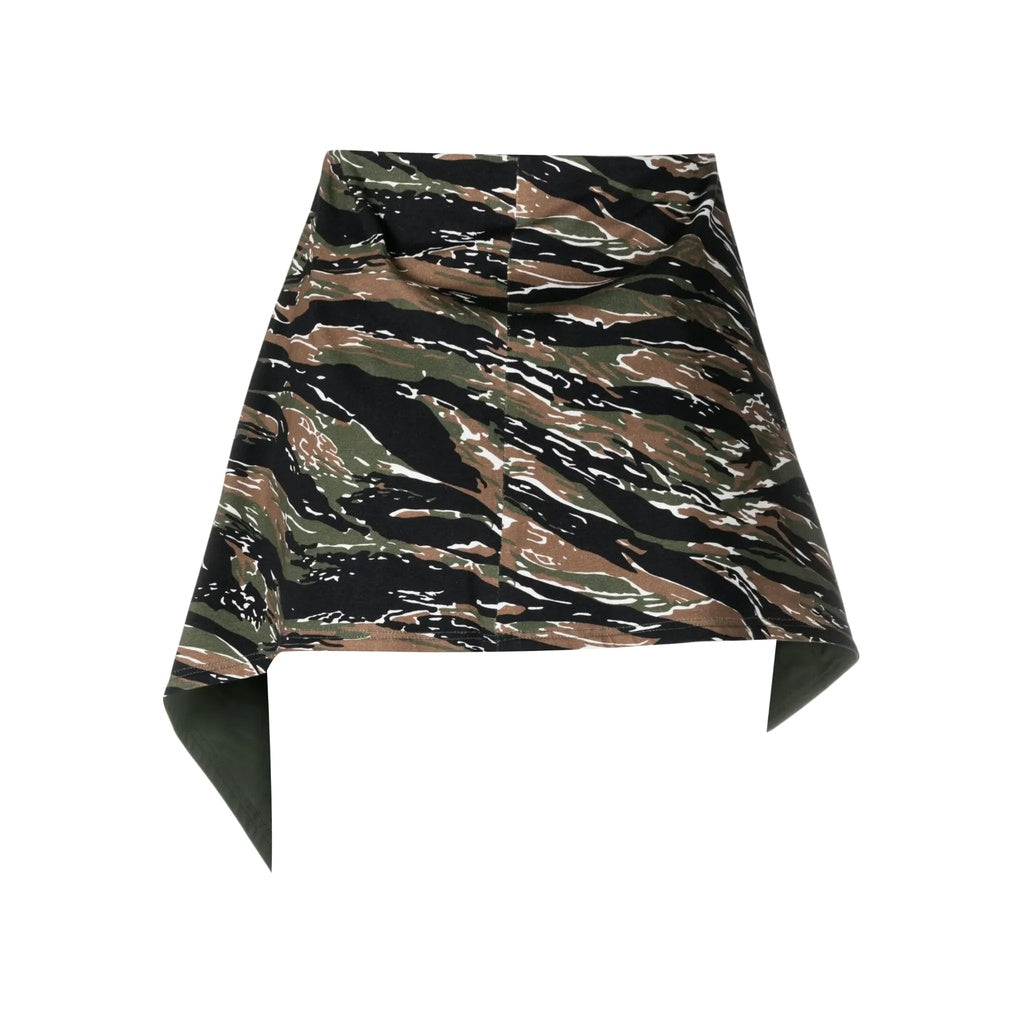 The Attico Woman Camouflage Skirts