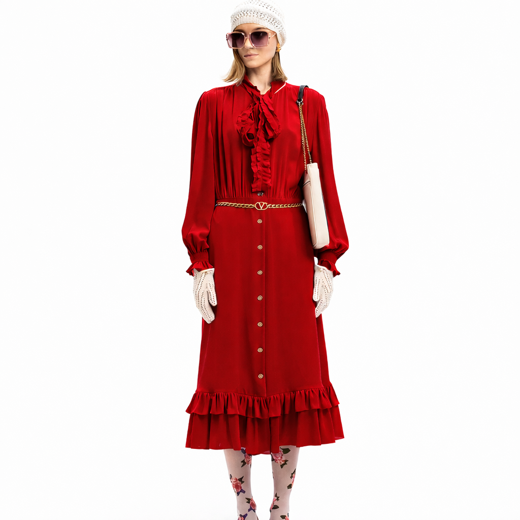Valentino Garavani Woman Red Dress