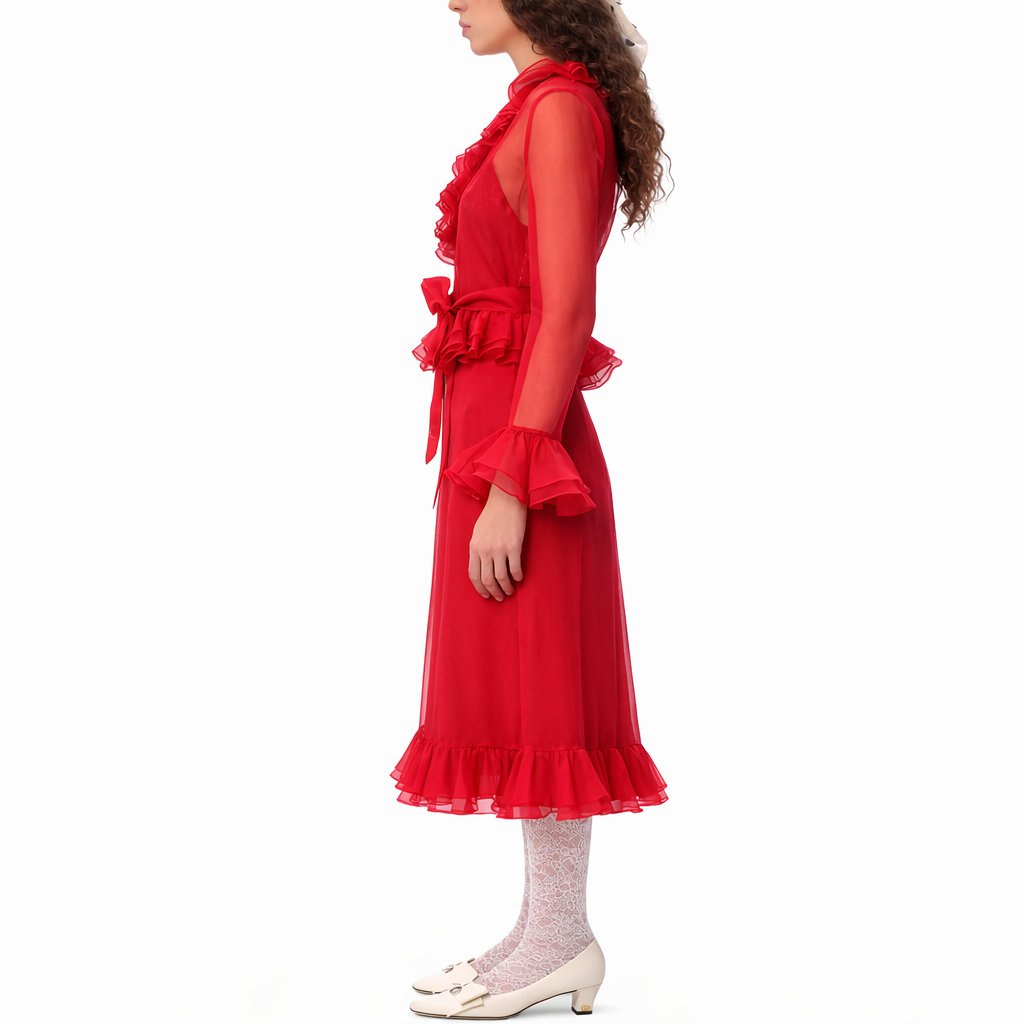 Valentino Garavani Woman Red Dress
