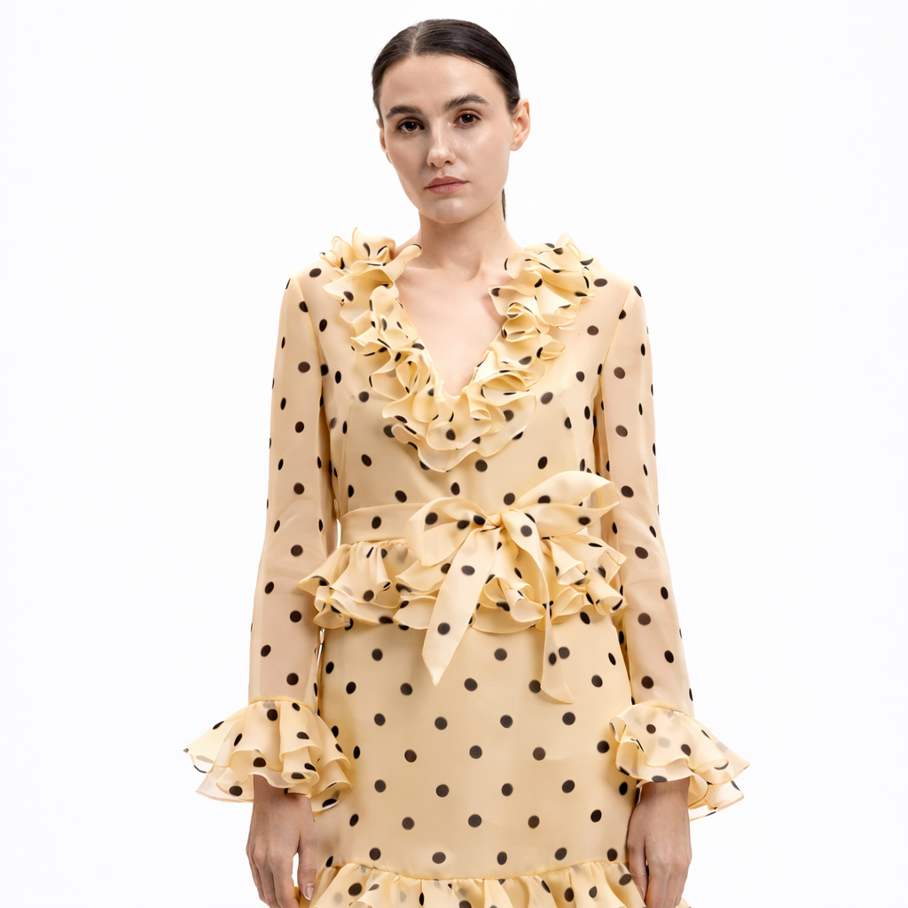 Valentino Garavani Woman Beige Dress