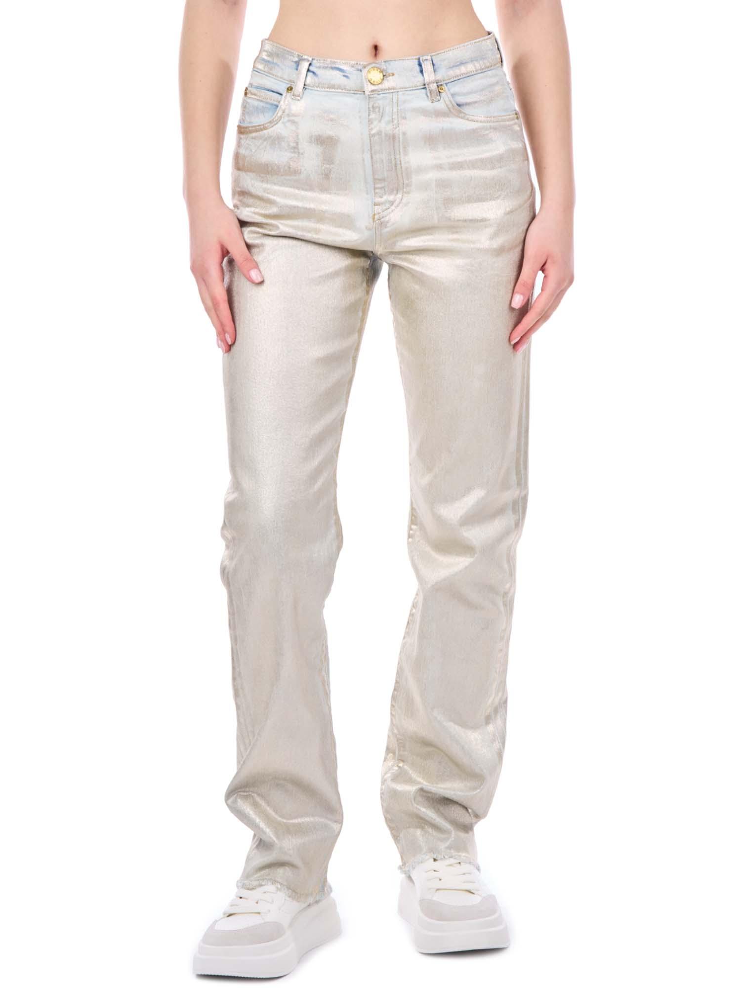 Pinko Woman Grey Jeans