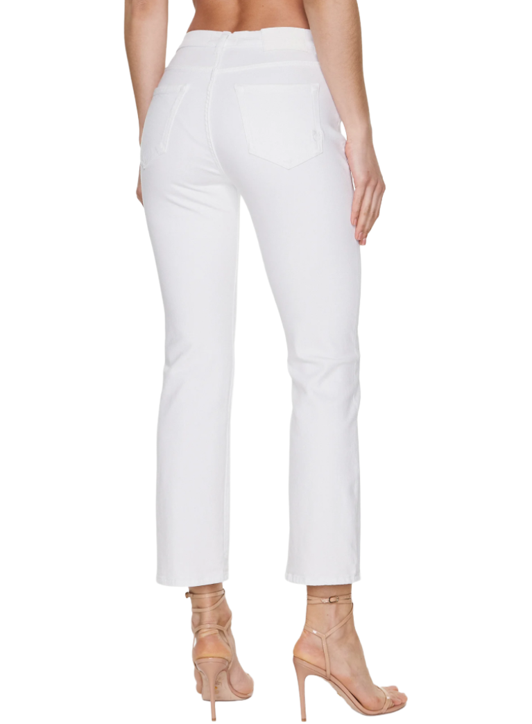 brenda bootcut bianco