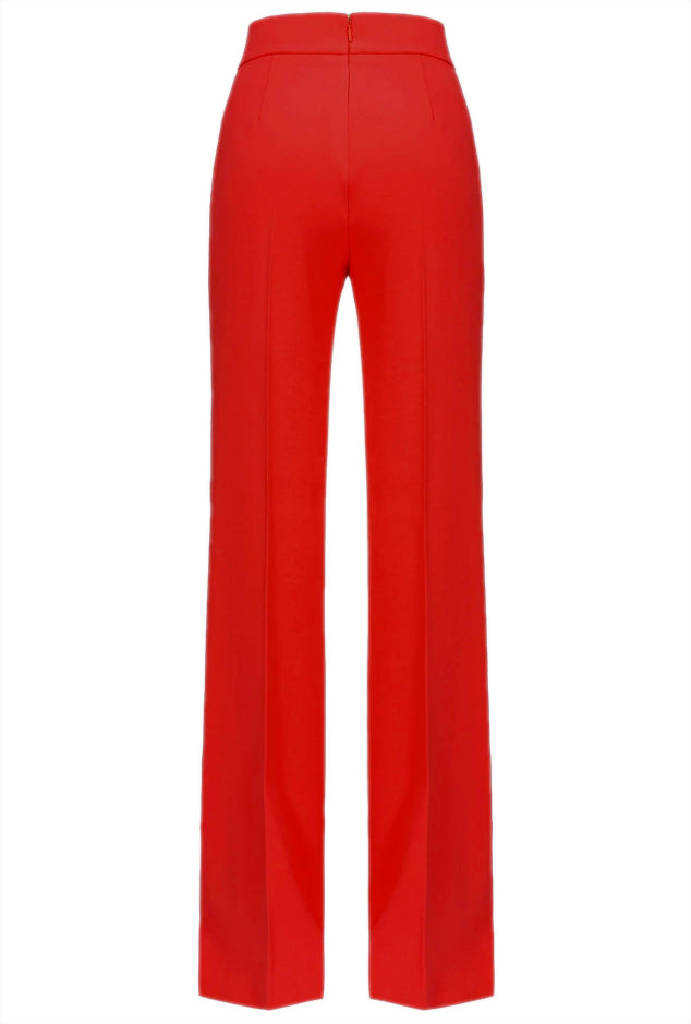 Pinko Woman Red Trousers