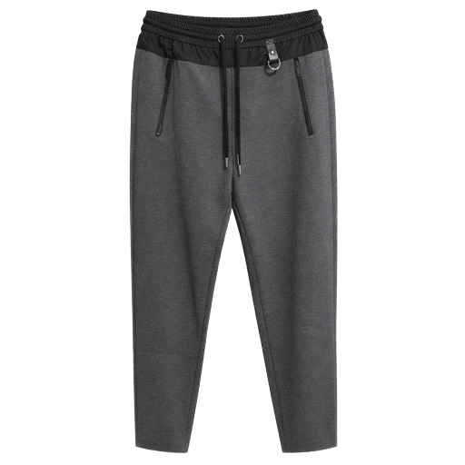 Les Hommes Man Grey Trousers