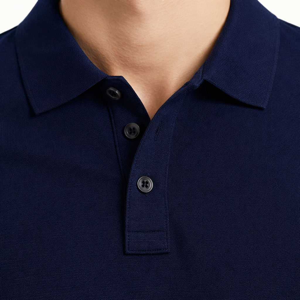 Alpha Studio Man Blue Polo