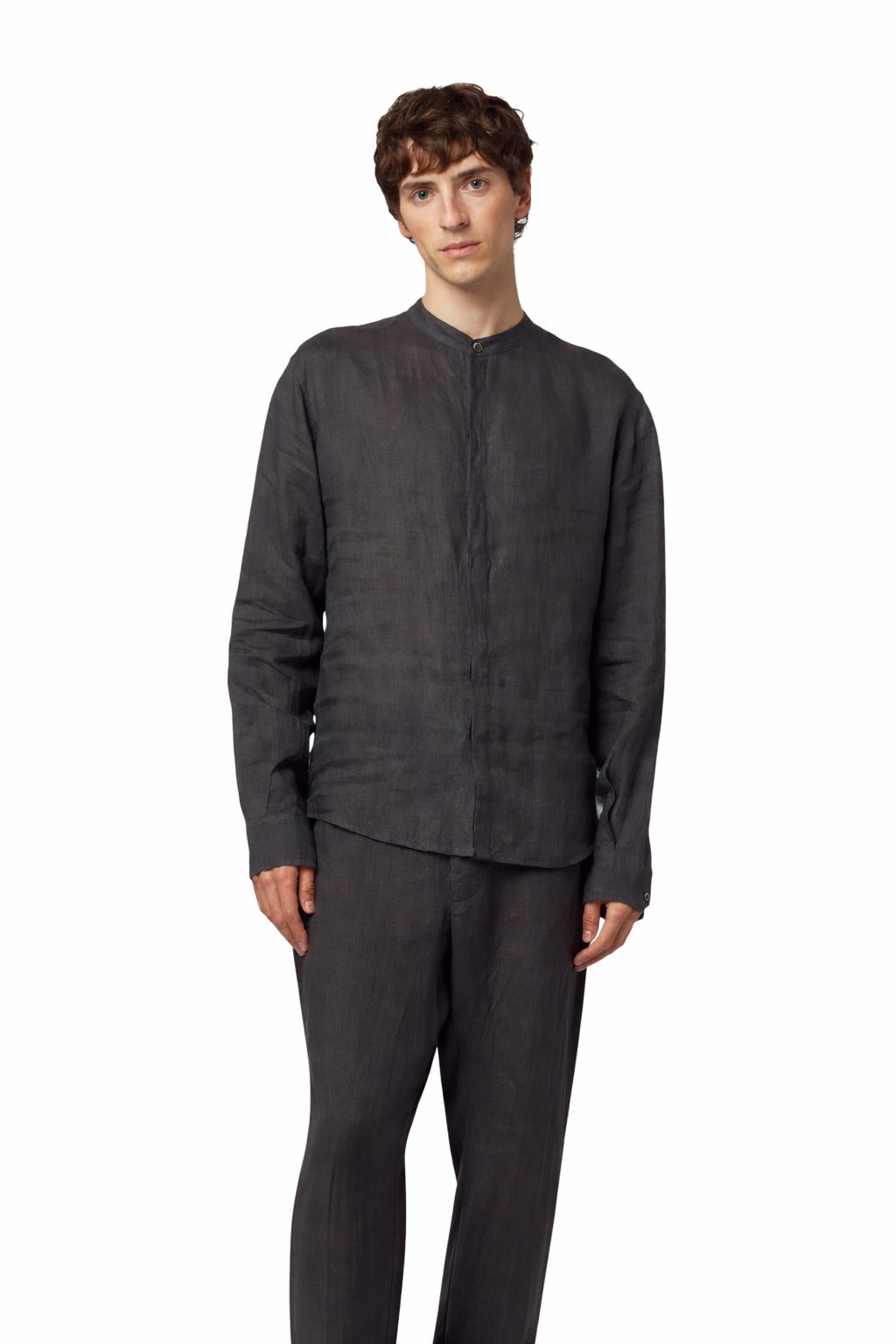 Alpha Studio Man Grey Shirts