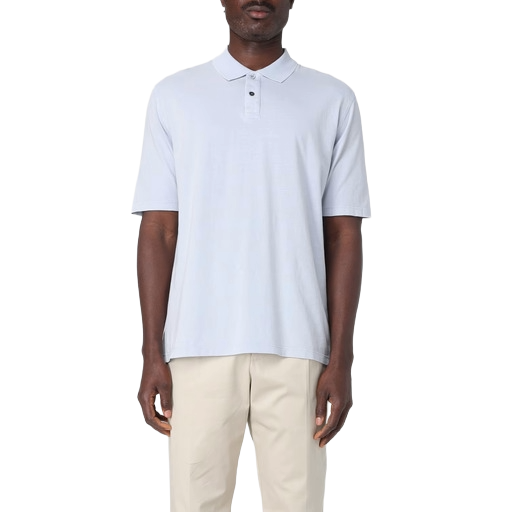 Alpha Studio Man Polo Ghiaccio Ice