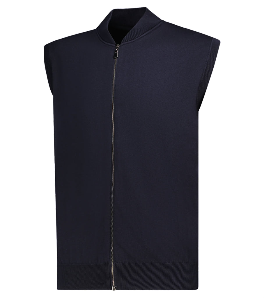 Alpha Studio Man Blue Vest