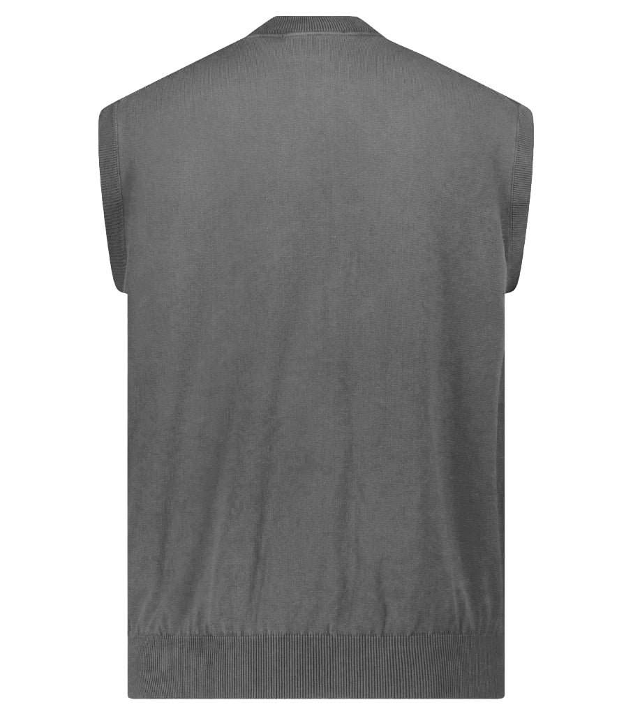 Alpha Studio Man Grey Vest