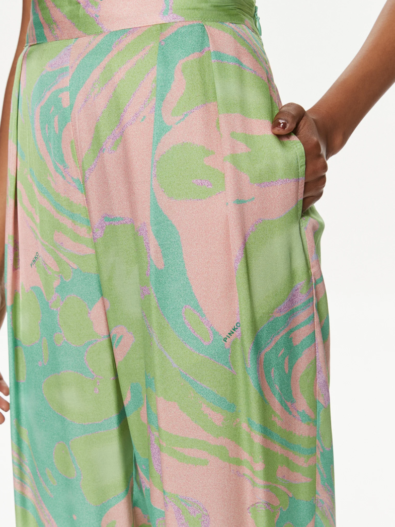 penati pantaloni multicolor