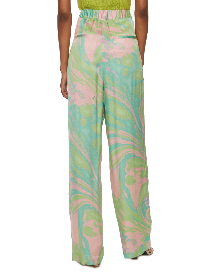 penati pantaloni multicolor